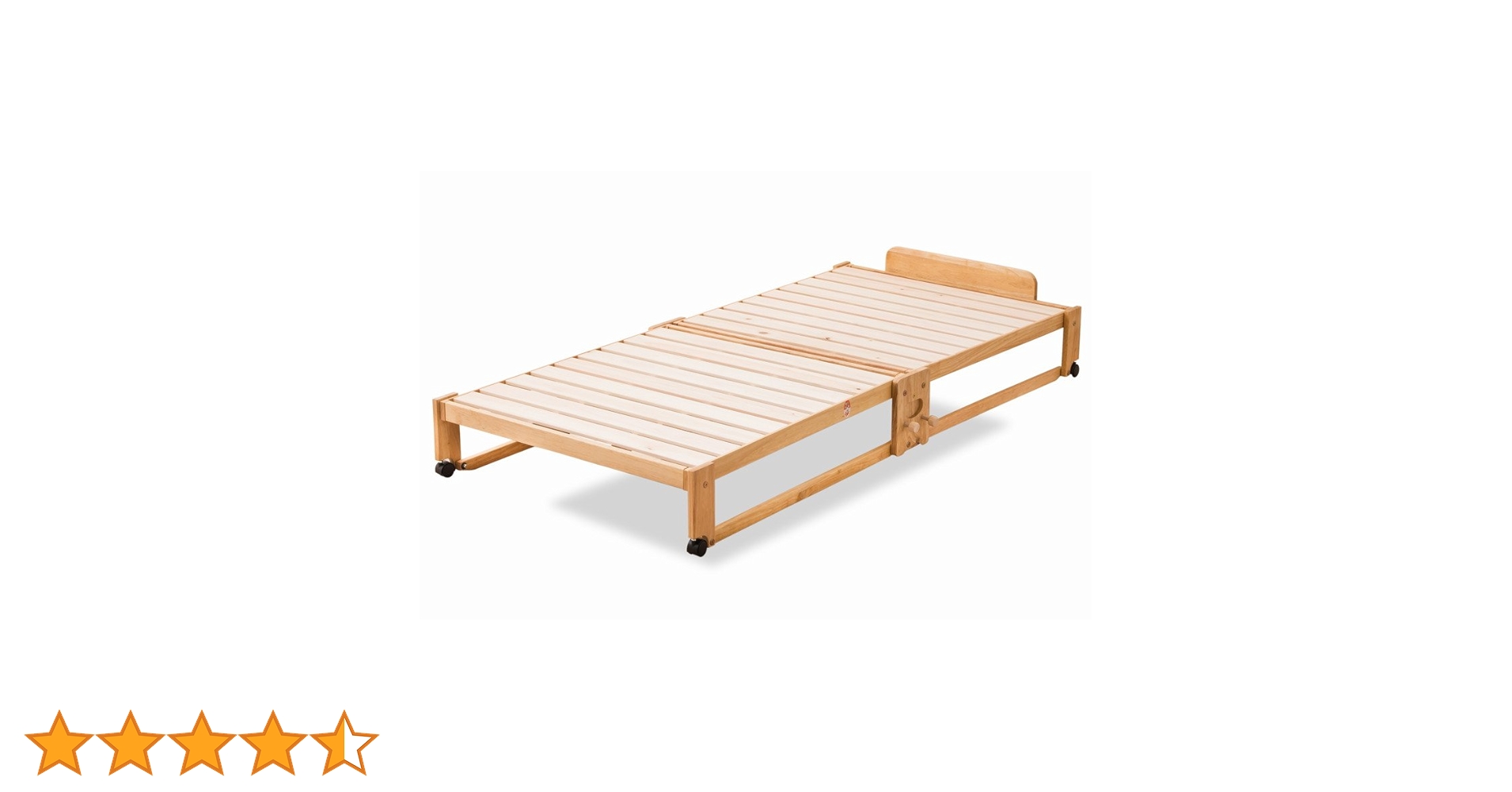 エムール　ひのき すのこベッド 折りたたみベッド ハイタイプ　日本製　シングル Amazon.co.jp: エムール すのこベッド 折りたたみ 日本製